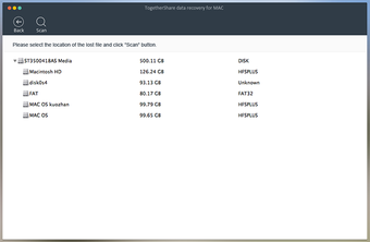 Bild 0 für TogetherShare Mac Recover…