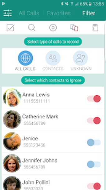 Immagine 4 per Automatic Call Recorder P…