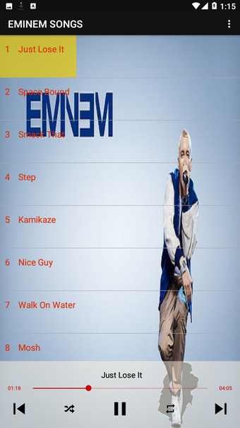 Bild 0 für Eminem Songs Offline - Hi…