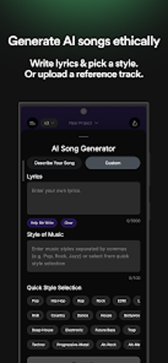 Bild 0 für Soundverse - AI Beat Make…