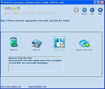 Aidfile recovery software