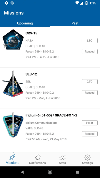SpaceXNow A SpaceX fan app