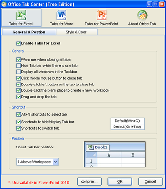 Image 1 pour Office Tab