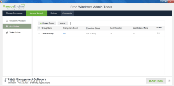 Manage Engine Free Windows Admin Tools