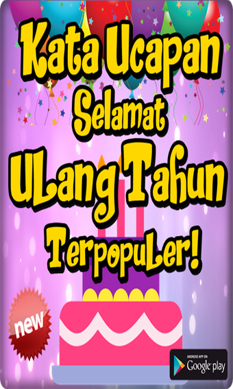 Image 0 for Kata Ucapan Selamat Ulang…