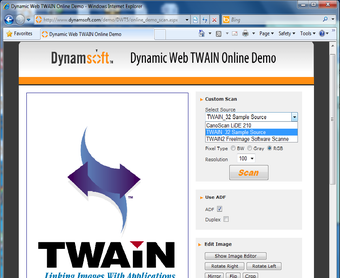 Dynamic Web TWAINの画像1