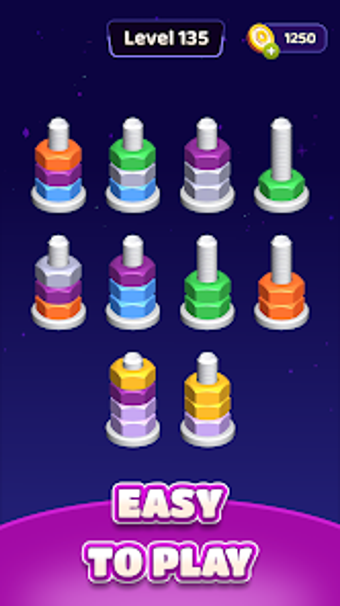 Image 0 pour Nut Sort Blast: Color Puz…