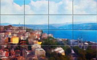 Tile Puzzle Digital Paint…的第0张图片