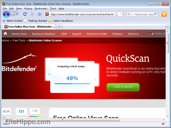 Obraz 0 dla Bitdefender QuickScan