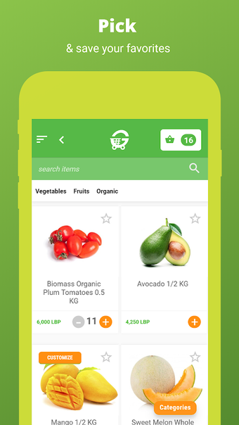 Image 0 pour OMG - Online Market Groce…
