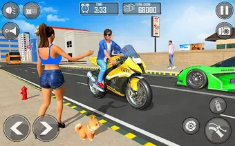 Bild 0 für Bike Taxi Driving Games 3…