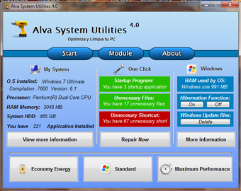 Image 0 pour Alva System Utilities