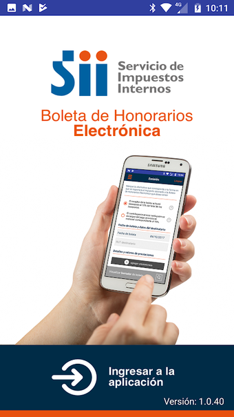 Image 0 pour e-Boleta Honorarios SII