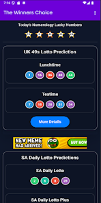 lotto Prediction 24 Appの画像0