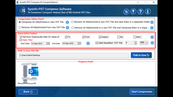Obraz 0 dla SysInfo PST Compress and …
