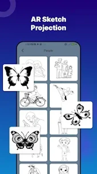 Bild 0 für AR Art Drawing:Nice Sketc…