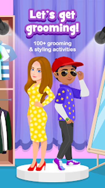 Obraz 0 dla Kids Makeup Games  Hair S…