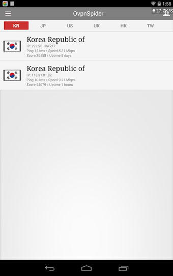 Image 0 pour OvpnSpider - Free VPN