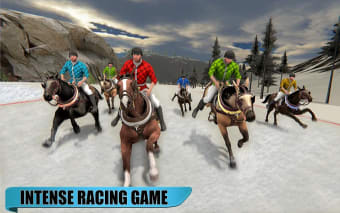 Snow Racing 2019: Horse Cars Snowmobile Race