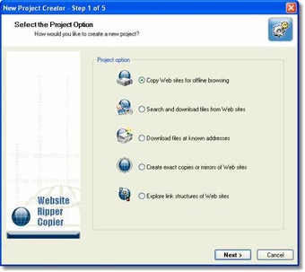 Imagen 1 para Website Ripper Copier