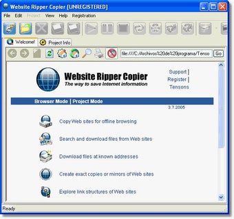 Immagine 2 per Website Ripper Copier