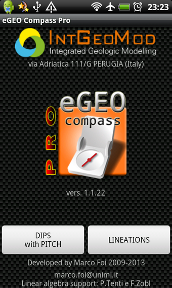 eGEO Compass ProDEMO IntGeoMod