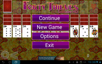 Forty Thieves Solitaire HD