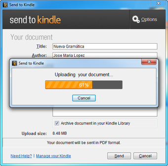 Immagine 6 per Send to Kindle