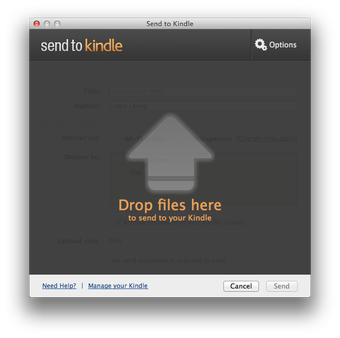 Send to Kindle的第1张图片