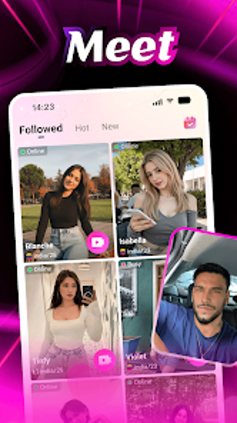 Bild 0 für Yobii lite - Video Chats