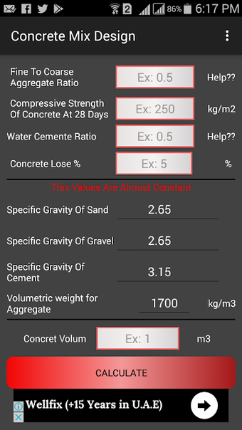 Bild 0 für Concrete Mix Design