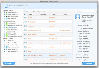 Immagine 1 per Wondershare Dr Fone Mac