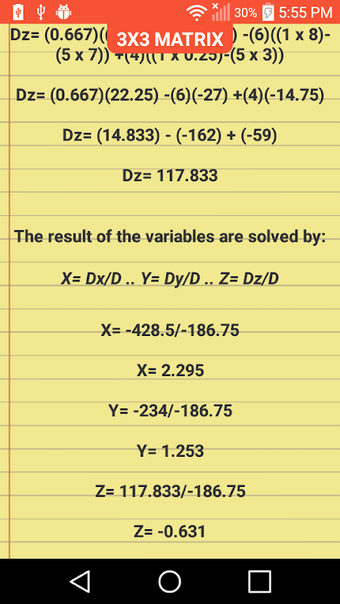 Cramer Matrices