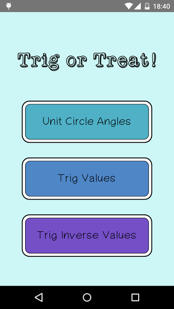 Trig or Treat