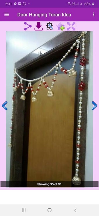 Immagine 0 per Door Hanging Toran Idea G…