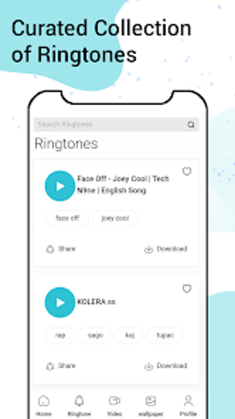 MobCup Ringtones  Wallpapers