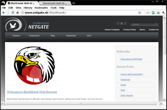 Image 0 for BlackHawk Web Browser