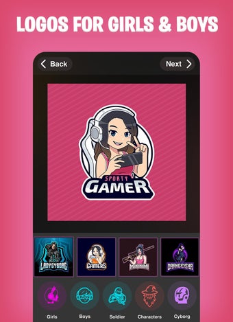 Imagen 4 para Gamer Logo Maker  Gaming …