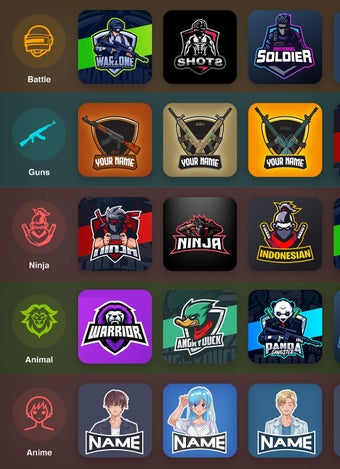 Image 6 pour Gamer Logo Maker  Gaming …