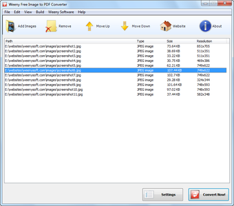 Image 0 pour Weeny Free Image to PDF C…