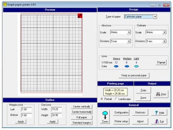 Immagine 1 per Graph Paper Printer