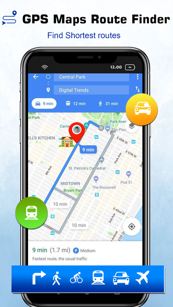 Bild 0 für GPS Maps Navigation Traff…