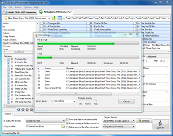Image 0 for FLAC To MP3 Converter!