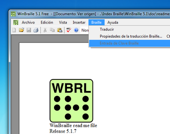 Image 0 for WinBraille