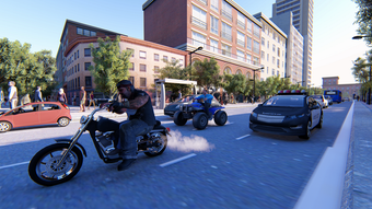 US Police ATV Quad Bike: …的第0张图片