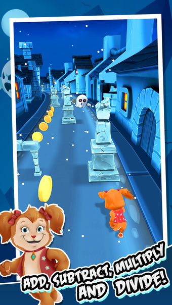 Bild 0 für Toon Math Runner: Math Ga…