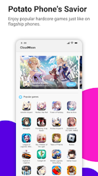 Bild 0 für CloudMoon - Cloud Gaming