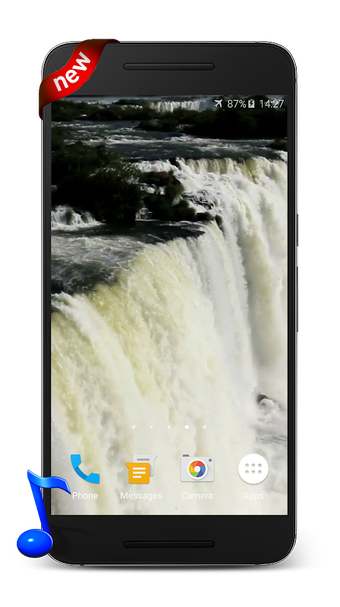 Image 0 pour Waterfall Video Live Wall…