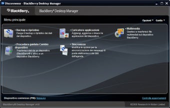 BlackBerry Desktop Manager