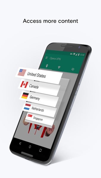 Opera Free VPNの画像4